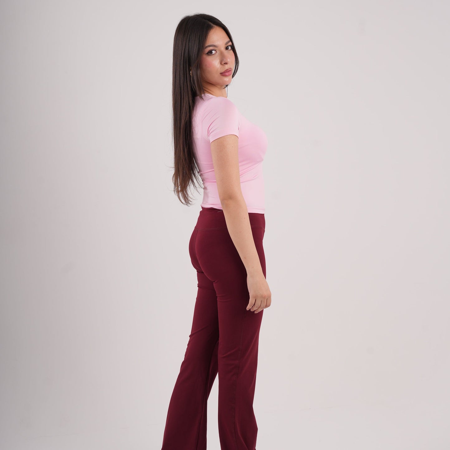 Dual-Layer Short Sleeve Top